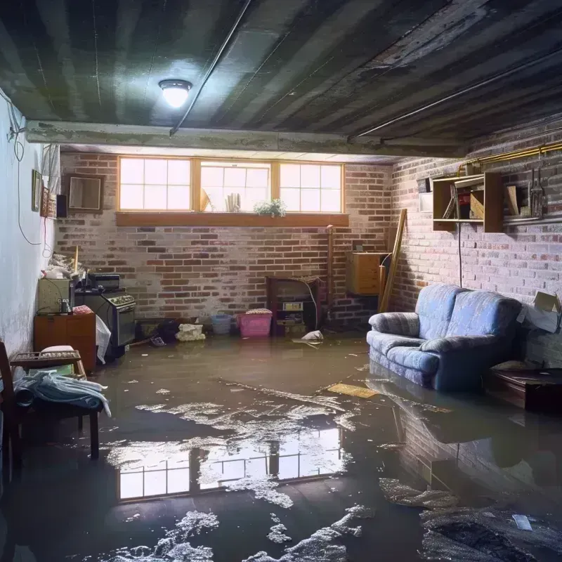 Flooded Basement Cleanup in Silsbee, TX